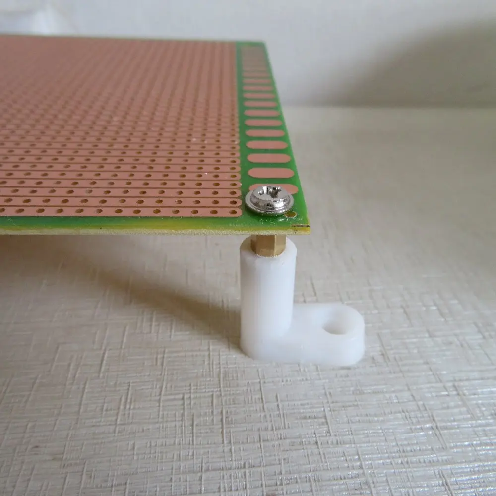 20 шт 25 мм Высота нейлон пластик Круглый противостояние прокладка поддержка