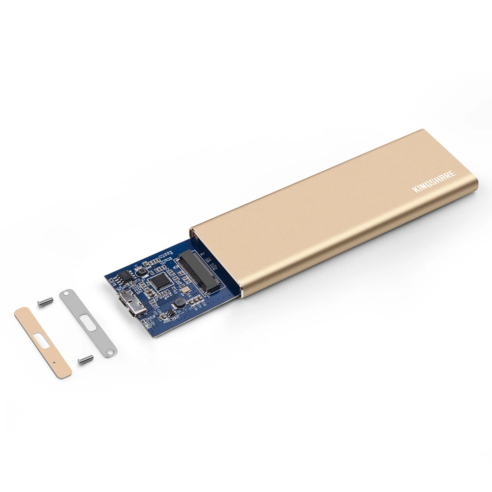 KINGSHARE USB3.0 sata внешний корпус для SATAIII 6 ГБ/сек. M.2 NGFF 2280 SATA SSD на usb случае ssd 3 0 KS-ANTU28 |