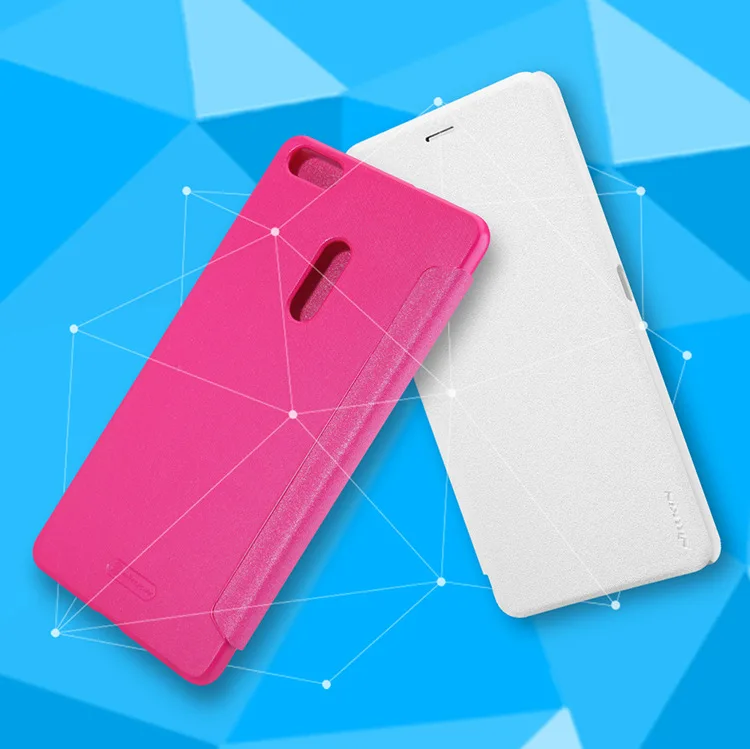 Nillkin искра серии pu кожа флип case с окошком conque капа fundas обложка для asus zenfone 3 ultra
