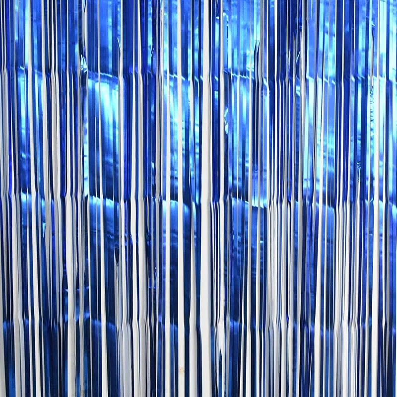 2M*1M Multicolor Sequin Foil Curtain Fringe Tinsel Tassel for Wedding Backdrop Anniversary Birthday Party Home DIY Decorations 7