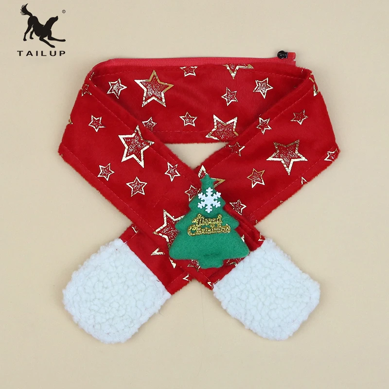 TAILUP S-XXL Dog Cat Caps Pet Santa Birthday Scarf Antler Christmas Hat Costume for Puppy Kitten Small Pets Accessories |