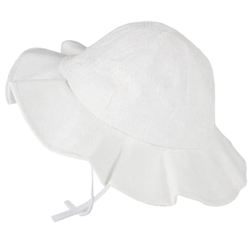 style 2 white Новинка; детская шляпа с бантом; весенне-летняя детская шляпа с бантом для маленьких девочек; шляпа от солнца для маленьких девочек; Панама для малышей; Casquette Enfant - Цвет: style 2 white
