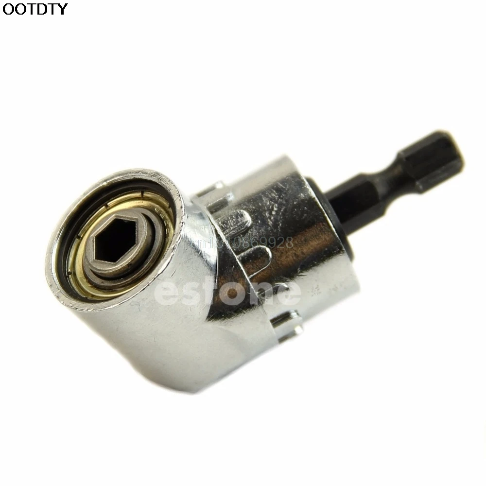 

105 Angle 1/4 Extension Hex Drill Bit Screwdriver Socket Holder Adaptor