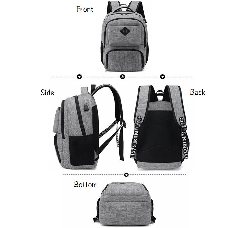 2018 Новая модная Повседневная Деловая Большая вместительная 15-дюймовая