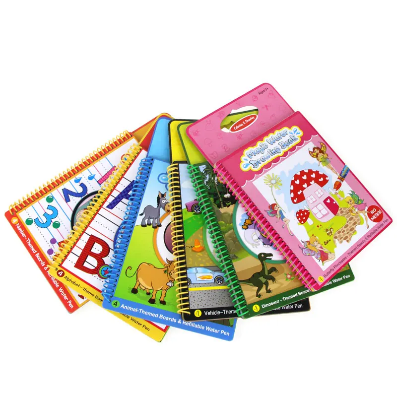 Волшебные Книги для рисования 6 типов книги доска развивающие игрушки детей