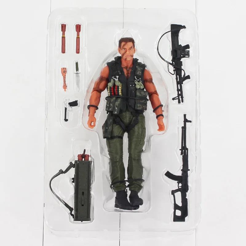 18 см нека Арнольд Шварценеггер фигурка Терминатор T 800 Коммандер С винтовкой Нож