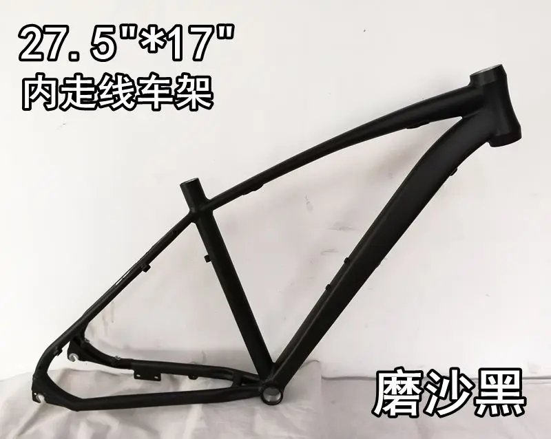black 27.517 MODENG рама для горного велосипеда из алюминиевого сплава MTB, внутренняя линия, китайская внутренняя линия для маршрутизации 26er 27,5 er, велосипедная Рама для внедорожников - Цвет: black 27.517