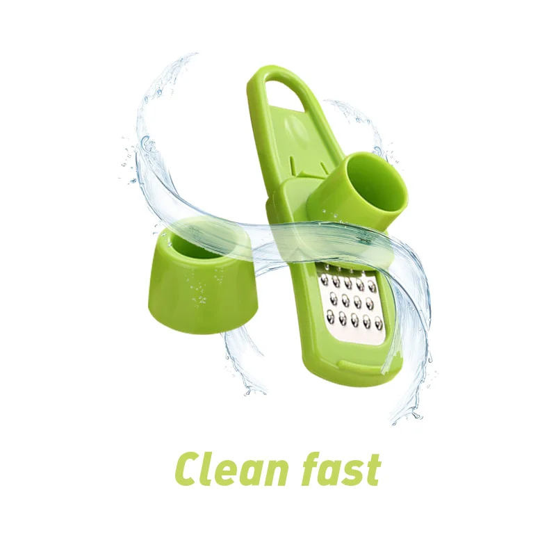 1 шт. чеснок Пресс Многофункциональный Пластик Нержавеющая сталь имбирь