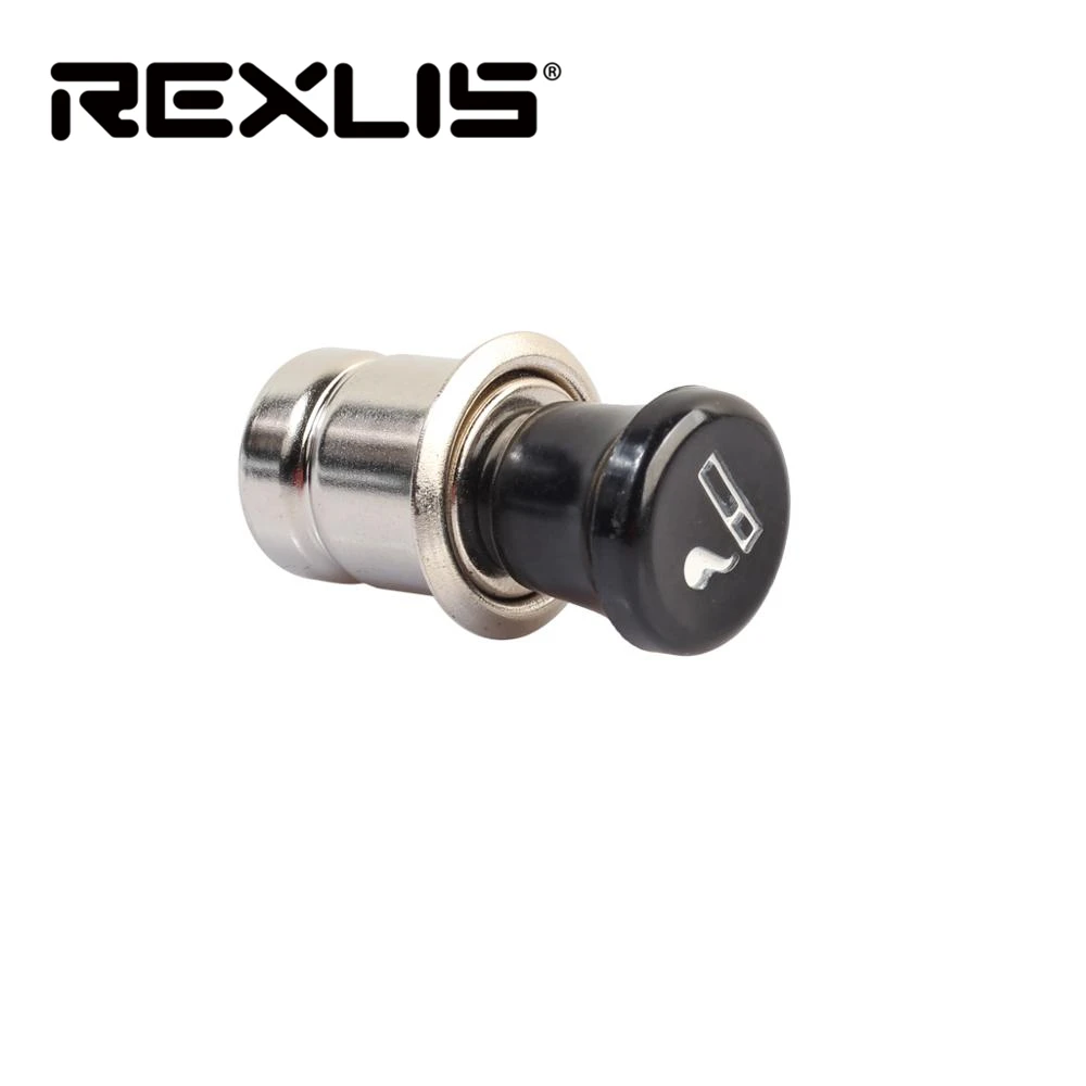 REXLIS 12 V Авто Мощность розетка Выход черный авто прикуривателя внутренняя часть