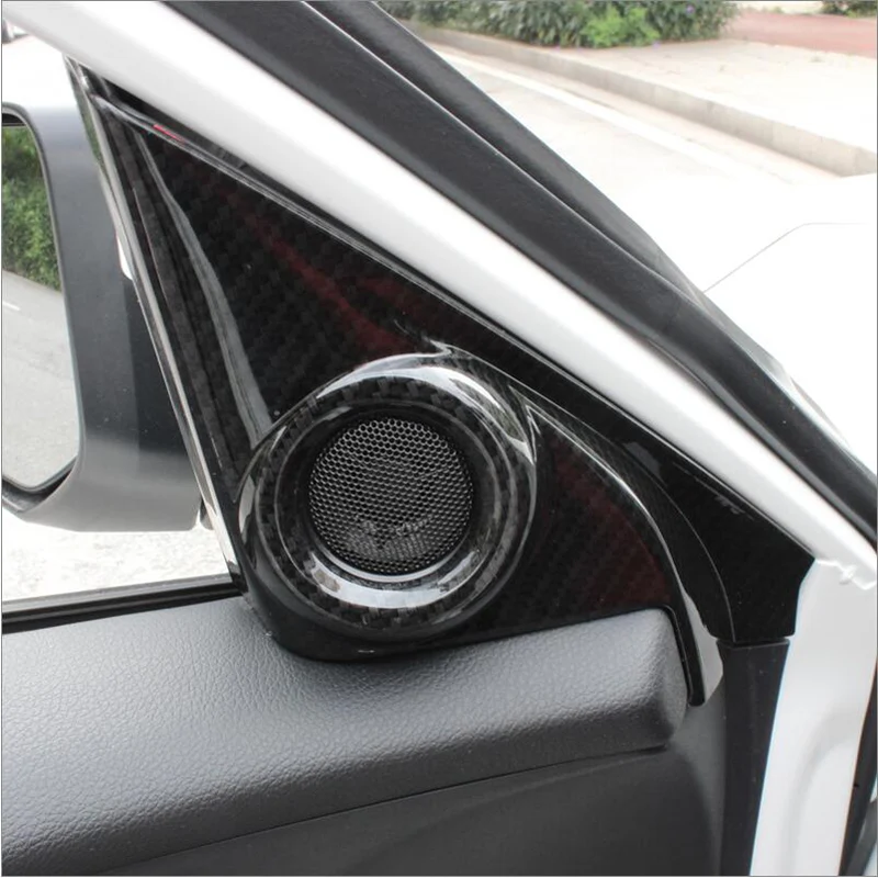 SUNFADA углеродное волокно внутри элемент двери звук звукового динамика Рог