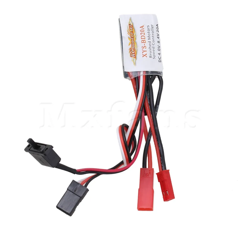 Mxfans RC режим 1 часть 20A матовый ESC W/Brack Автомобильная лодка ШИМ 2 кГц 4 8 V 7 V|boat oar|esc pos