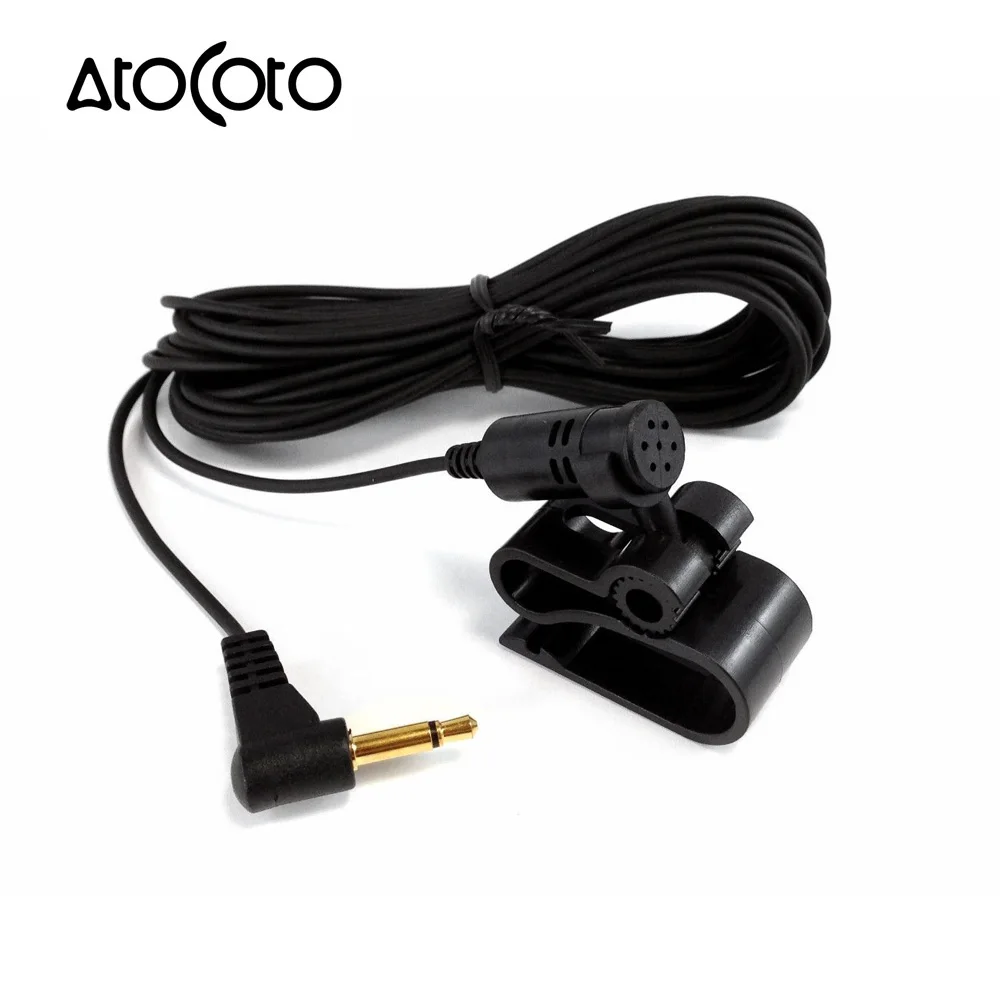 AtoCoto Bluetooth микрофон для Kenwood DNX9960 DNX-9960 автомобильный Радио стерео dvd-плеер головное устройство 2,5 мм разъем микрофонный кабель