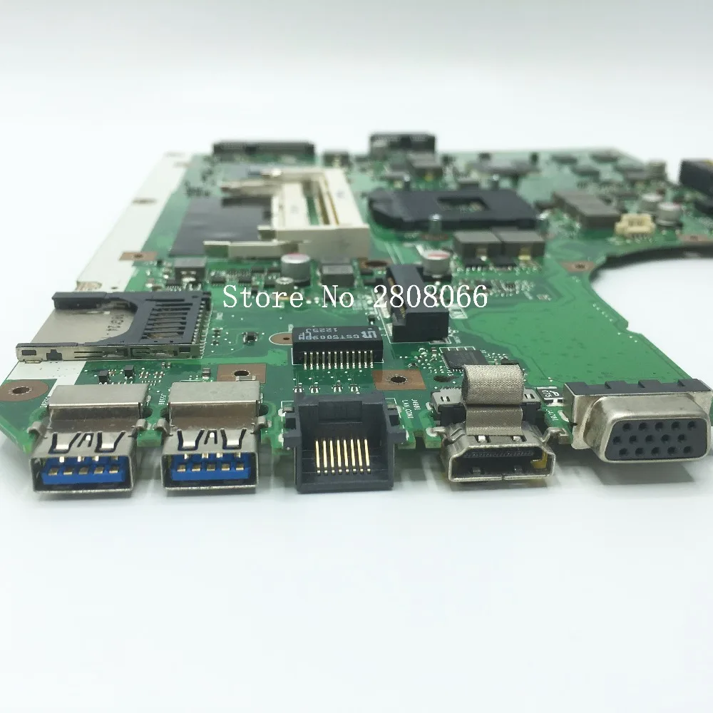 KEFU A55V для ASUS K55VD K55A материнская плата REV3.1/3 0 GT610 протестирована|motherboard for asus|motherboard