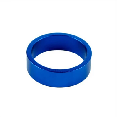 Blue Gmarty, 1 шт., алюминиевая велосипедная гарнитура, шайба для горного велосипеда, передняя вилка, шайба для велосипедного руля, прокладка кольца - Цвет: Blue