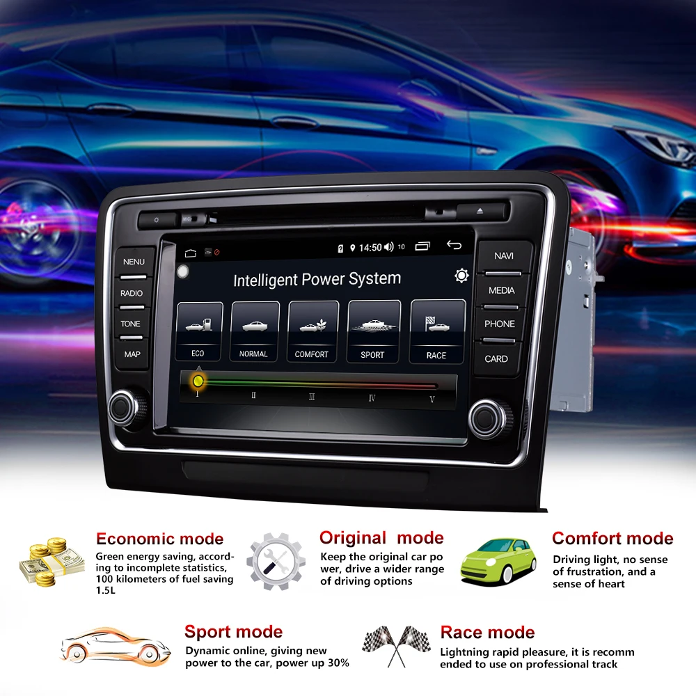 Автомобильный мультимедийный плеер 2 Din Android 8 1 DVD для Volkswagen Skoda superb 2009 2014 дюймов