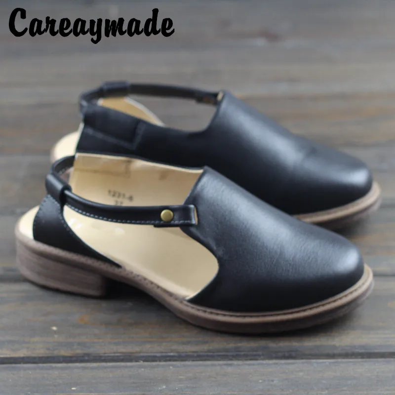 Careaymade 2019 Новый летний стиль Босоножки в стиле литературы и искусства Женская