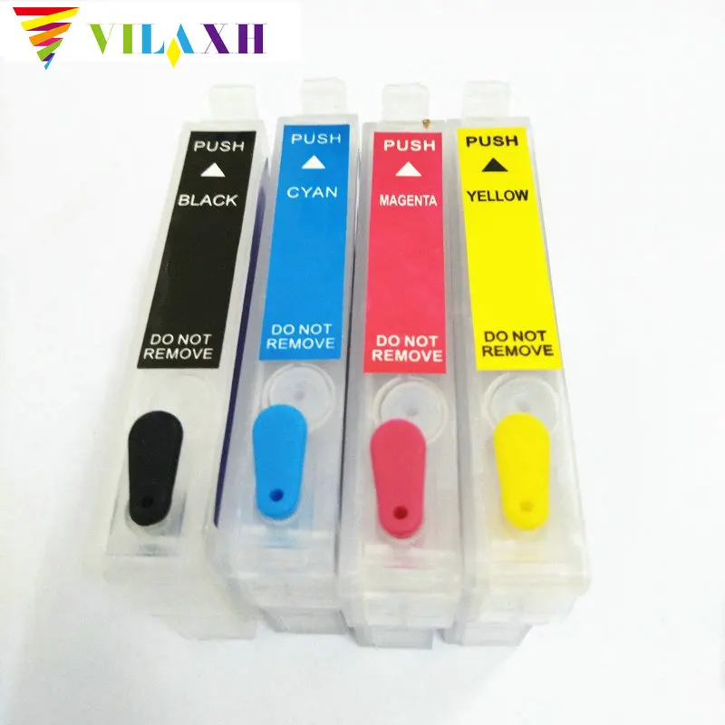 Vilaxh T2881 пустые заправки картриджей для Epson xp330 XP-340 XP-446 XP-440 epson T288 288XL принтер без