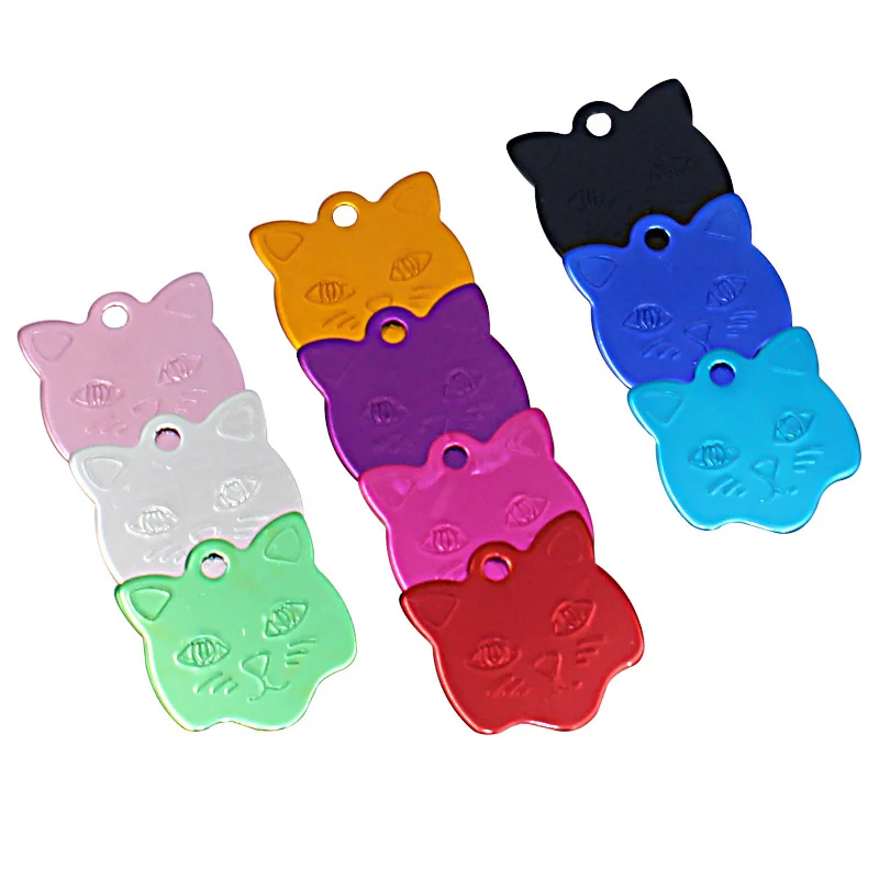 2 шт./лот индивидуальные Жетоны для собак с гравировкой подвеска ошейника