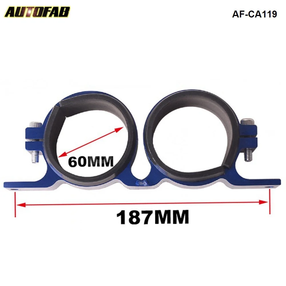 autofab- анодированный двойной образный twin топливный насос скобки пригодный для bosch