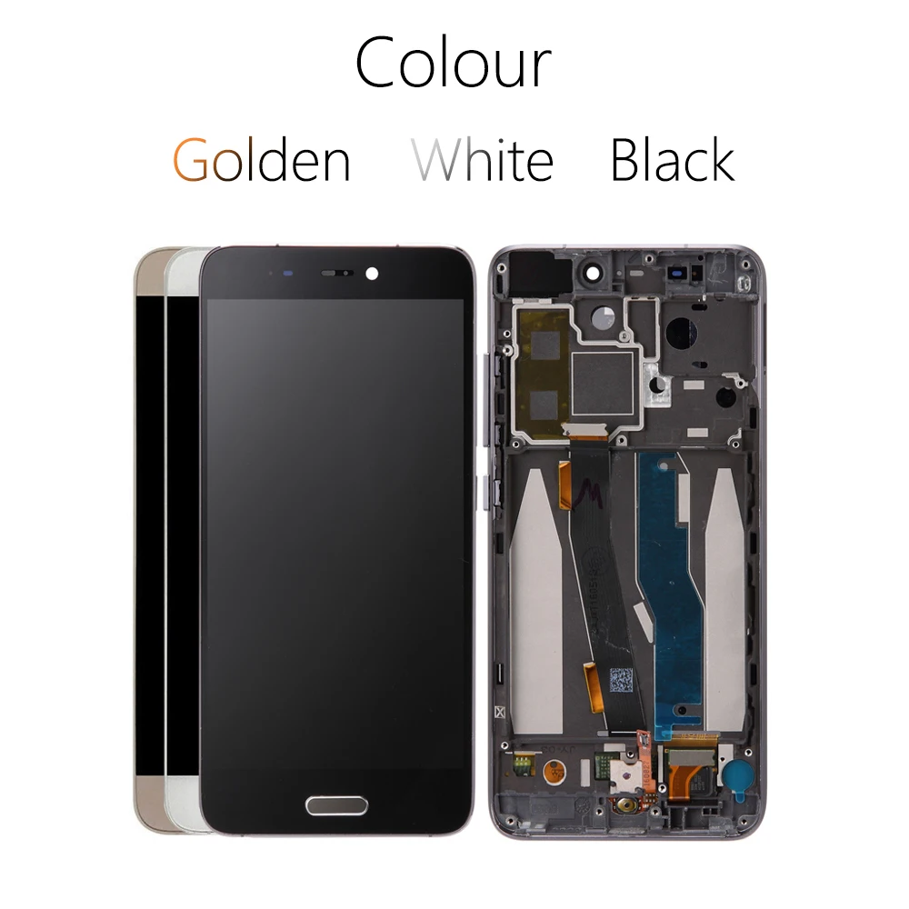 Кнопка отпечатков пальцев для Xiaomi Mi5 LCD сенсорный экран с рамкой ЖК дисплей +