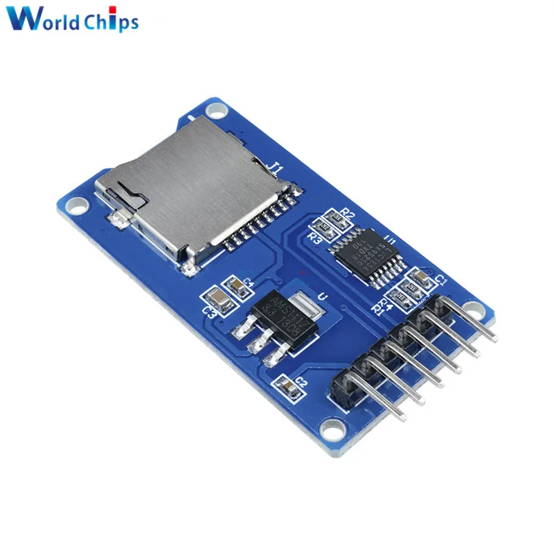 Плата для хранения Micro SD Mciro SD TF карта адаптер модуль расширения щит памяти SPI интерфейсы для Arduino AVR микроконтроллер