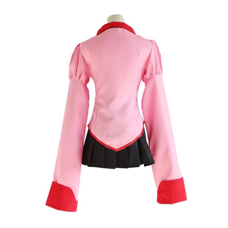 Coshome аниме Owarimonogatari Oshino Ougi костюмы для косплея парики Bakemonogatari Хэллоуин розовая