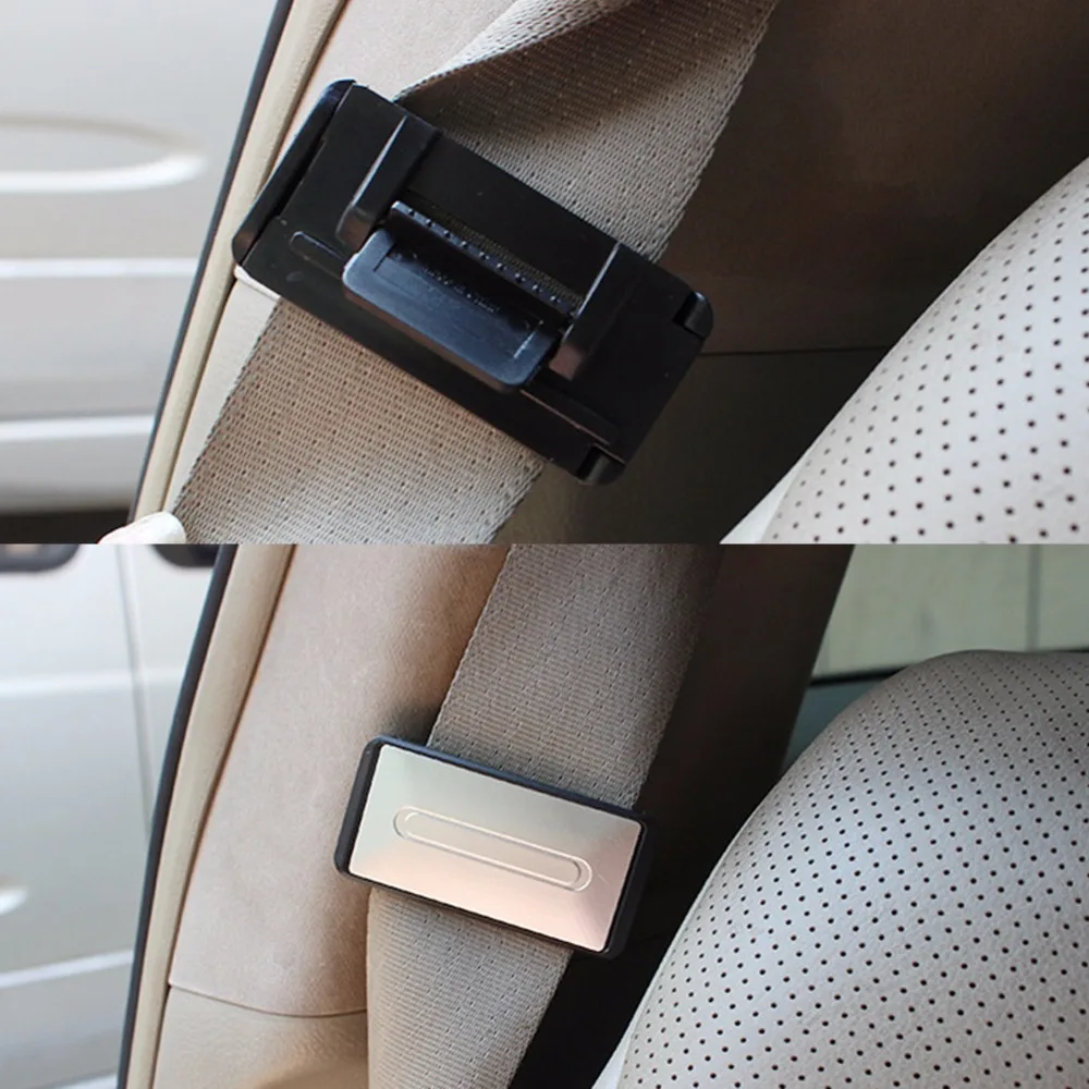 Runmade 2 шт. Регулируемый автомобильный ремень безопасности фиксатор для фиксации
