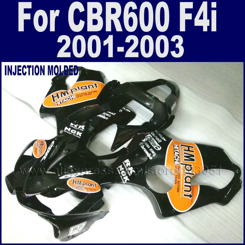 

Набор обтекателей для Honda CBR 600 F4i 01 02 03 Cbr600f4i 2001 2002 2003