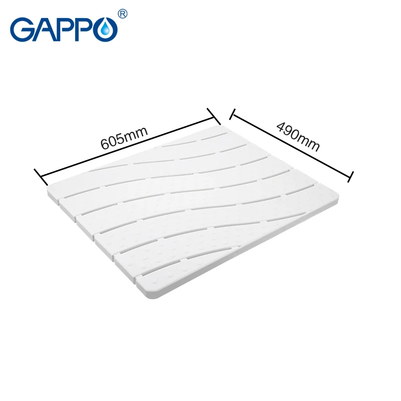 GAPPO нескользящий коврик Stitchable пластиковый белый ковер ванная комната для душа