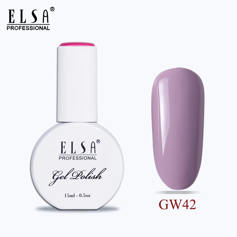 GW42 Elsa 15 мл УФ-гель для ногтей 120 цветов на выбор кофе УФ-лак для ногтей Полупостоянный коричневый светодиодный гель-эмаль для ногтей - Цвет: GW42