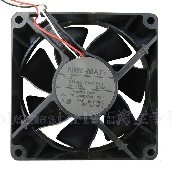 

Minebea nmb original box super 8025 fan 3110rl-04w-s19