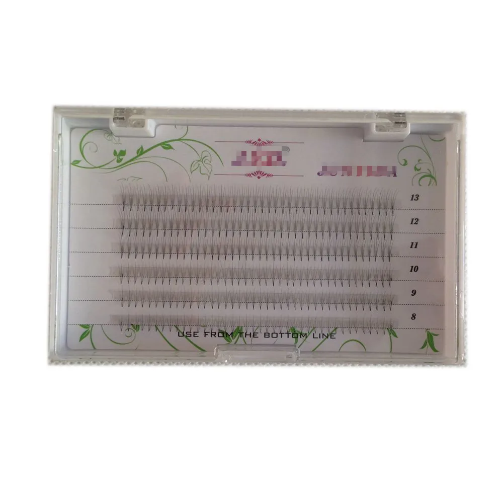 5 лотков 3D ресницы 8 мм до 13 смешанная длина для искусственных ресниц