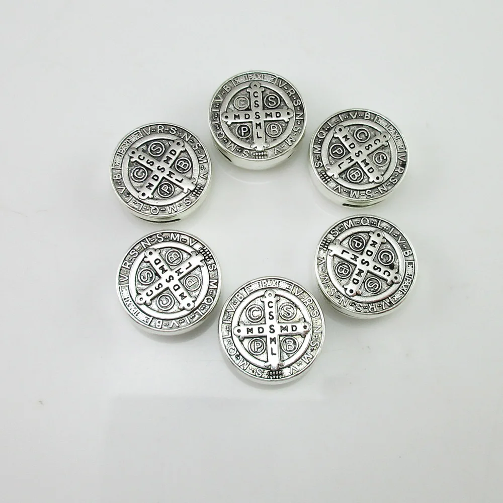 100 шт. орден Святого Бенедикта для кожаный браслет | Украшения и аксессуары