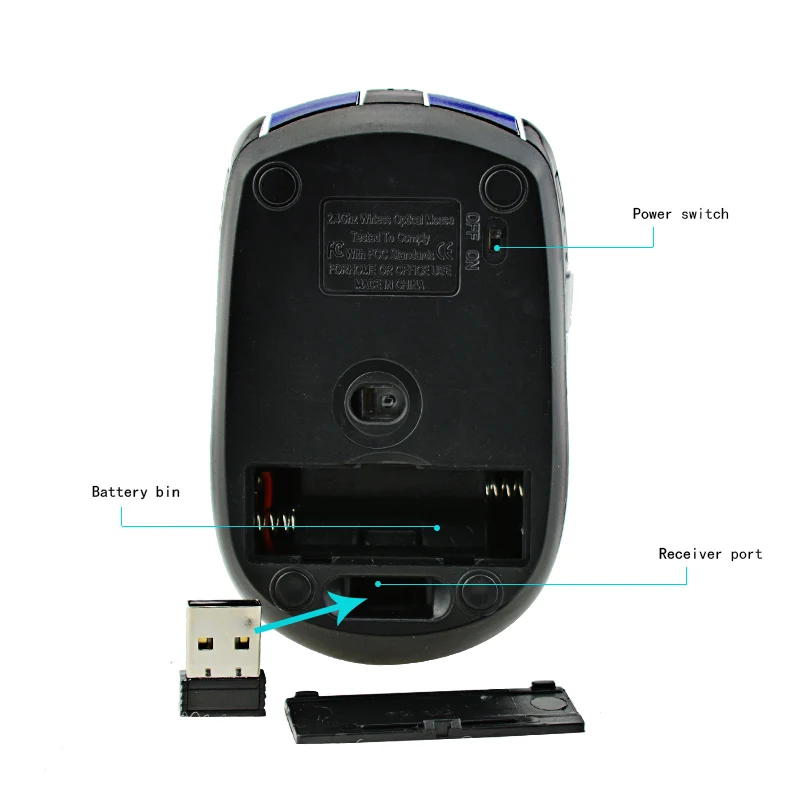 Беспроводная оптическая USB мышь 2 4 ГГц 1200/1600 DPI|cordless mouse|wireless micemouse mouse |