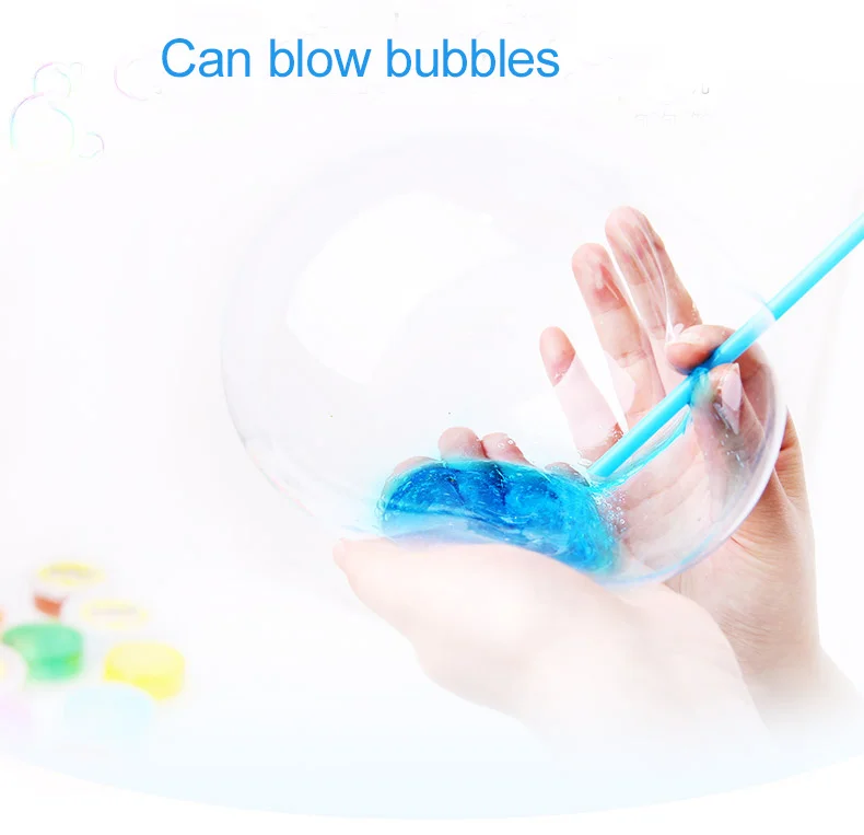 KK Slime кристалл прозрачный Slime DIY наборы игрушки глиняные грязи моделирование рисунок для детей дуя игрушки пузыри пластилин