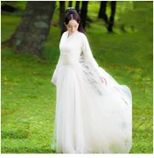 Элегантный костюм феи hanfu для женщин выставочный дизайн фотографии hanfu косплей костюм платье