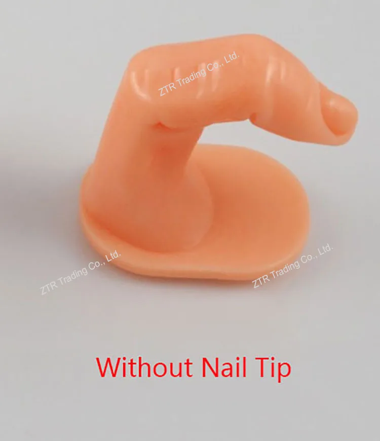 Искусственный палец 1 шт. для обучения Нейл Арту тренировочные инструменты с или