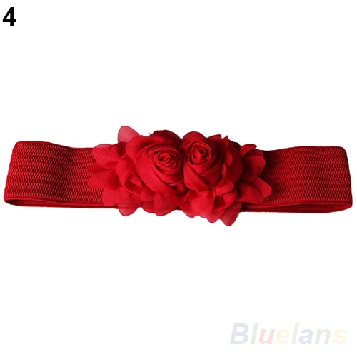 Женский модный Эластичный ремень в виде цветка|elastic stretch waist belt|stretch beltfashion belts |