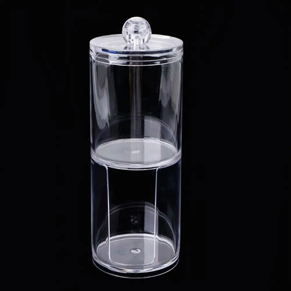 Multifunctional box Большая рекламная акция, акриловый Ватный тампон, органайзер, коробка, портативный круглый контейнер, чехол для хранения, для макияжа, ватные диски, Q-tip Box для дома - Цвет: Multifunctional box