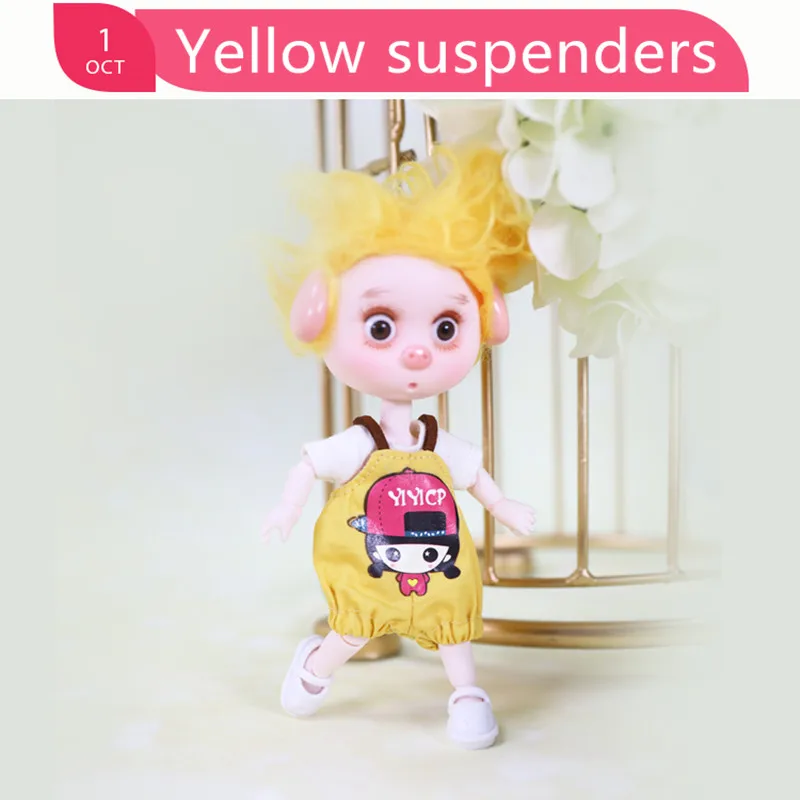 1/8 BJD Кукла одежда три вида подтяжки и рубашки для DODO кукла ob11 кукла