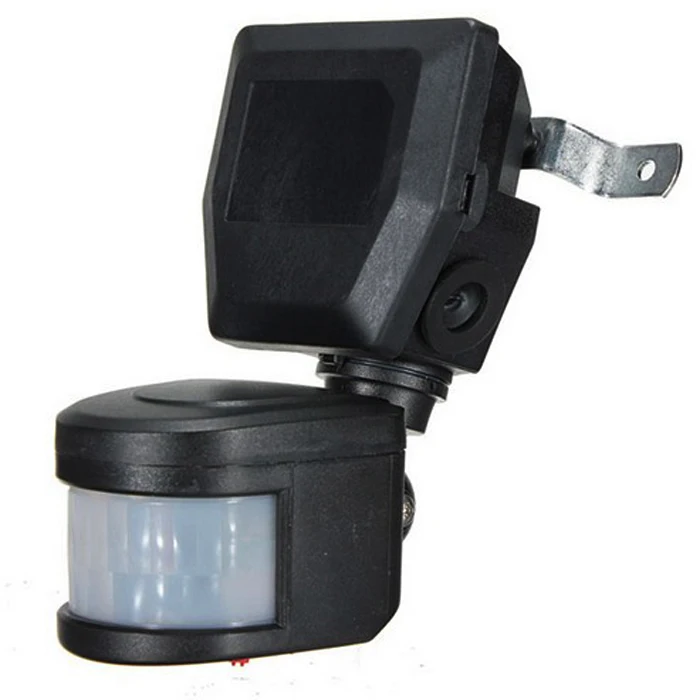 Горячая Распродажа, водонепроницаемый регулируемый светодиодный инфракрасный датчик движения, 12 м