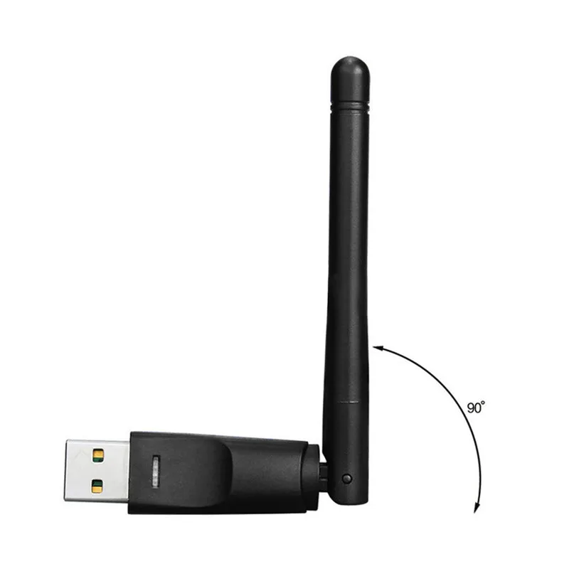 2017 Новый мини 150mbps Wifi адаптер 802.11b/n/g USB Wi-Fi сетевая LAN Карта 2dBi wifi антенна adaptador PC