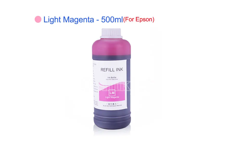 6x500 мл универсальные чернила бутылка для Epson T50 T60 P50 P60 1390 1400 1410 1500W R270 R290 L800 L805 L1300 L1800 Принтер Чернилами