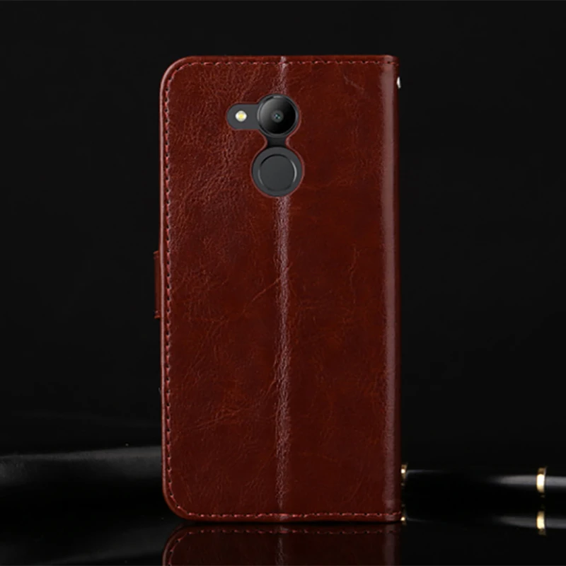 Чехол для Huawei honor 6C Pro роскошный флип кошелек ретро кожаный чехол V9 Play с подставкой