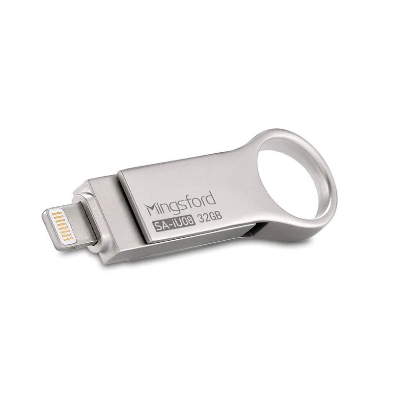Mingsford марка Usb flash drive 16 ГБ 32 64 128 Pen Drive Для iphone 5/6/6 plus ipad Встроенная Память карты
