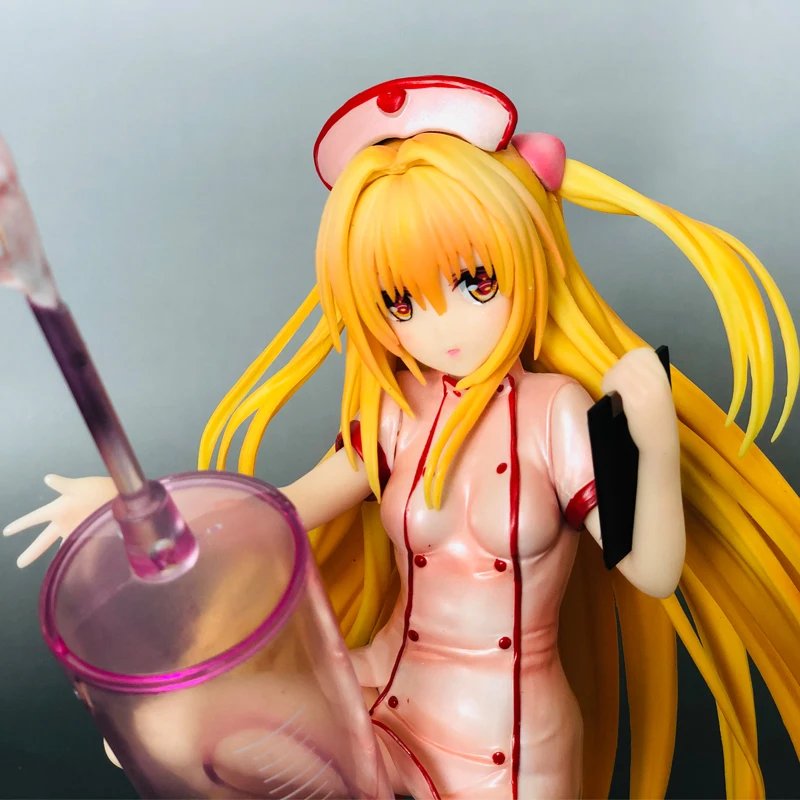 

2019 new sexy girl ALTER To Love Ru Darkness Golden Darkness Yami Nurse PVC Action Figure toy To Love Darkness Toy Gift For Kids