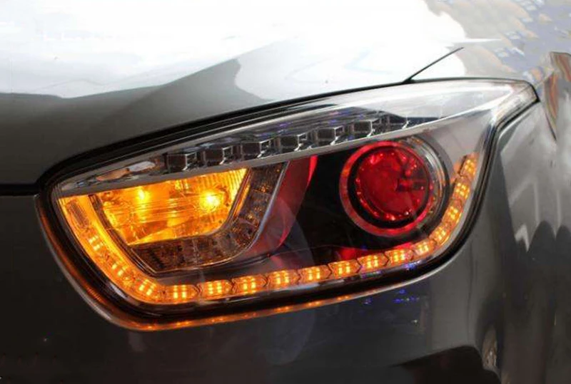 1 комплект автомобилей гибкие горки светодиодный Knight Rider полосы светильник для