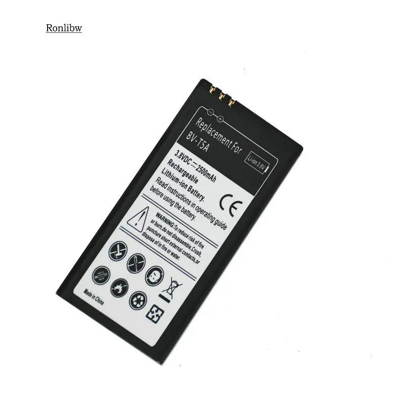 Ronlibw BV-T5A BVT5A запасная литий-ионная батарея + зарядное устройство для Nokia Lumia 730 735 738