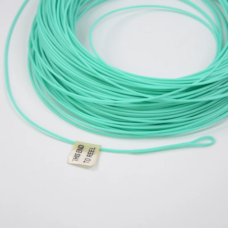 

100FT Fly Line WF 6F Weight Forward Floating Fly Fishing Line with Double Welded Loops