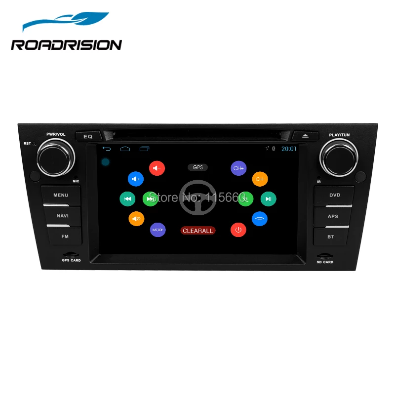 RoadRision автомобильный DVD плеер для BMW E90 E91 E92 E93 Android 6 0 Wifi GPS навигация Canbus Bluetooth